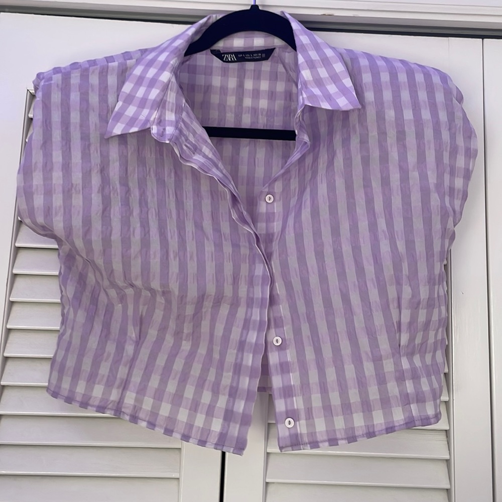 Zara botton up shirt